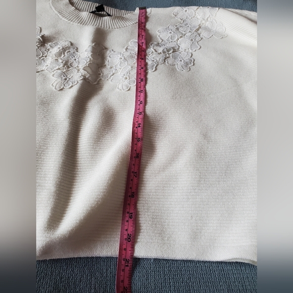 Ann Taylor.  3/4 sleeve ottoman sweater. NWT, SZ M - Picture 9 of 9